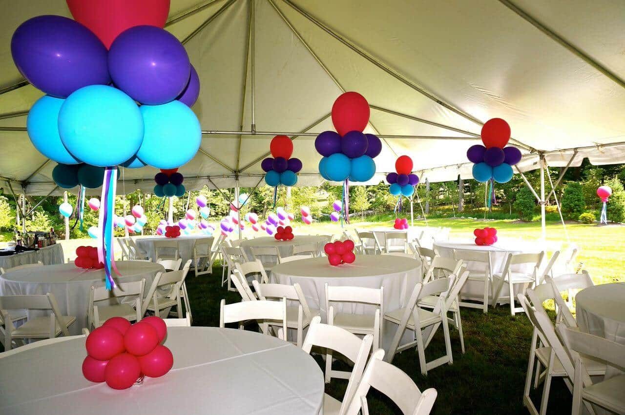 Centerpieces With Balloons 117