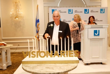 Gold Candle Lighting Display