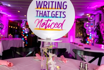 LED Orchid Centerpiece