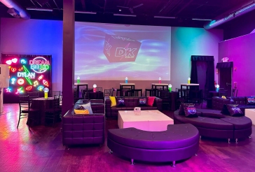 Neon Mini LED Centerpiece