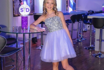 Glitter Name Backdrop with Lights