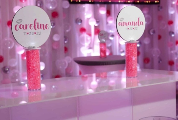 Bat Mitzvah Lounge Centerpieces