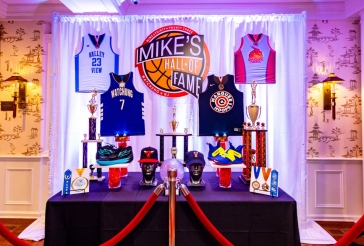 Basketball Hall of Fame Display