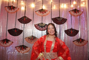 Asian Themed Photo Booth Backdrop