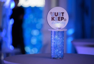 LED Lounge Centerpiece