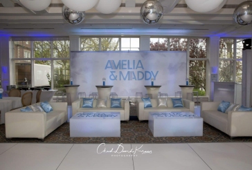 Custom Mural and Lounge