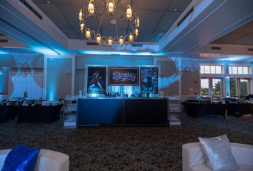 Custom Backdrop with Photos