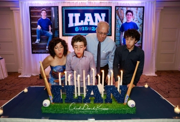 Baseball Candle Lighting