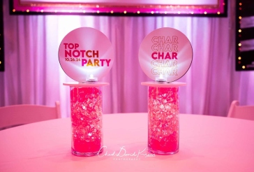 Bat Mitzvah Lounge Centerpieces