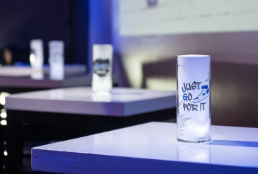 Sneaker Logo Lounge Centerpiece