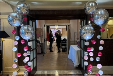 Pink Bubble Balloons 