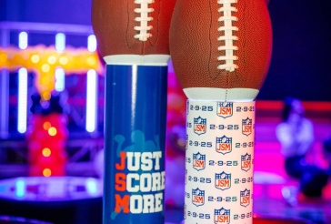 Football High Top Centerpiece