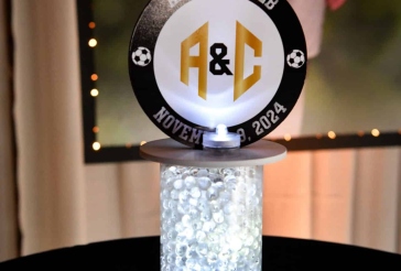 Logo High Top Centerpiece