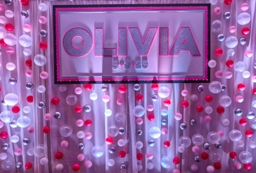 Bubble Wall Custom Backdrop