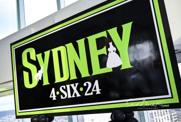 Wicked Themed Backdrop