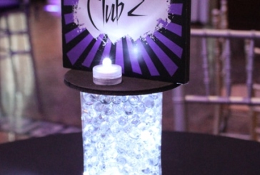 Club Themed Centerpiece