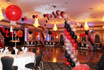 Balloon Gazebo over Dance Floor