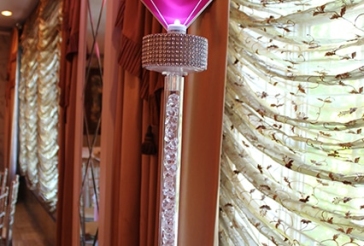 Crystal Themed Centerpiece