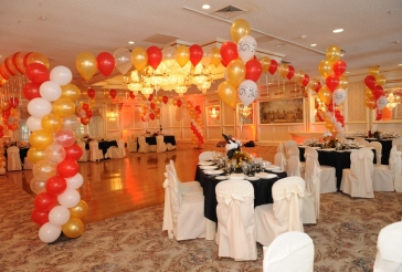 Balloon Gazebo Over Dance Floor