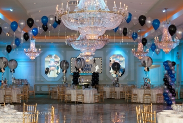 Balloon Gazebo over Dance Floor