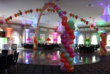 Neon Balloon Gazebo