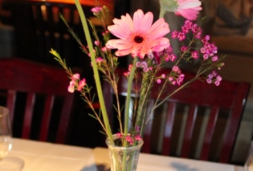 Gerber Daisy Cocktail Centerpiece