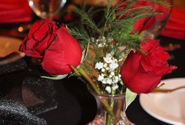 Rose Cocktail Centerpiece