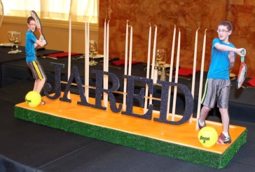 Tennis Themed Candle Lighting