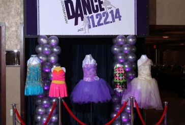 Dance Themed Backdrop