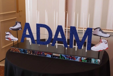 Sneaker Themed Candle Lighting