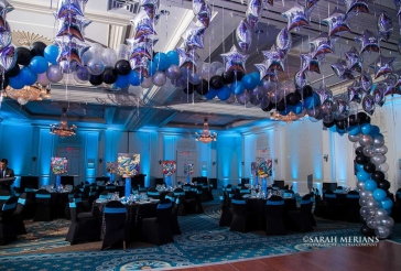 Bar Mitzvah Balloon Canopy