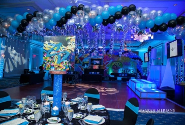 Grafitti Balloon Canopy Wrap