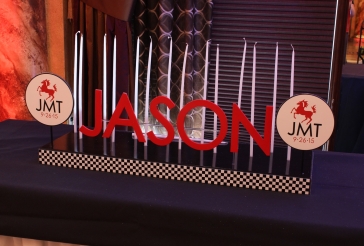 Car Themed Candle Lighting Display