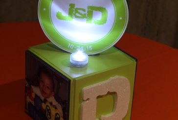 Mini Cube Centerpiece