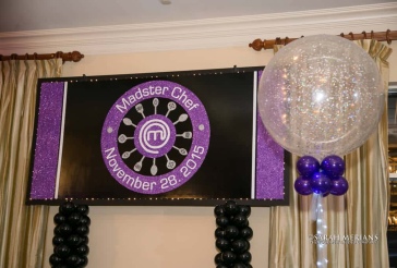 Cooking Themed Logo Backdrop