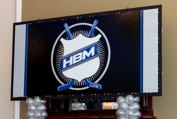 Hockey Logo Backdrop