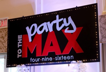 Bar Mitzvah Backdrop with Logo