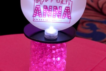 Mini Logo Centerpiece