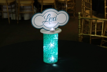 Mini Logo Centerpiece