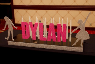 Dance Themed Candle Lighting Display