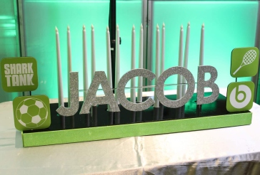 App Themed Candle Lighting Display