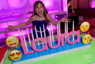 Emoji Themed Candle Lighting Display