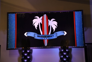 Surf Themed Backdrop