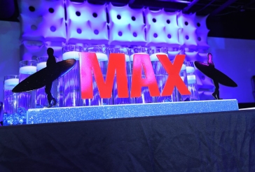 Surf Themed Candle Lighting Display