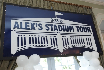 Baseball Themed Backdrop