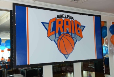 Knicks Basketball Backdrop