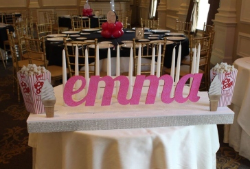 Boardwalk Themed Candle Lighting