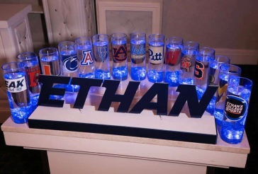 Sports Themed LED Candle Lighting