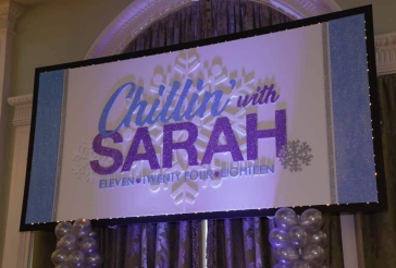 Winter Themed Backdrop