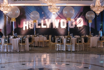 Hollywood Themed Mural